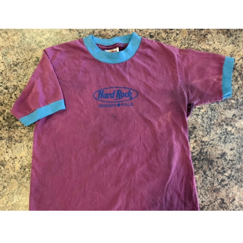 Acid Washed Hard Rock Tee